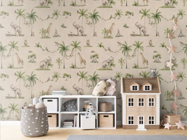 Joyful Jungle - Sand - 120
