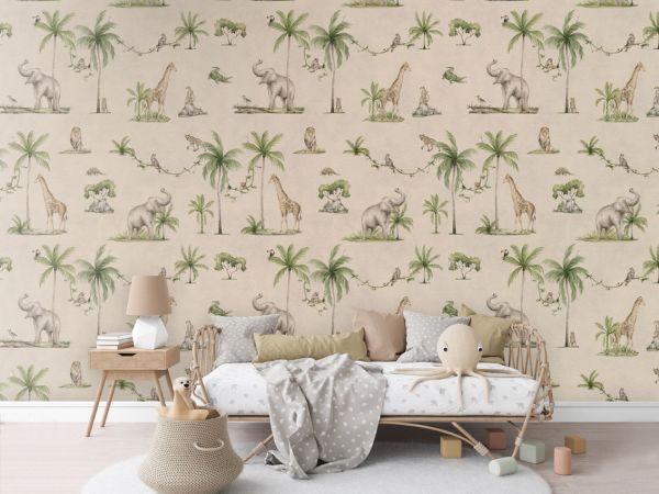 Joyful Jungle - Sand - 120