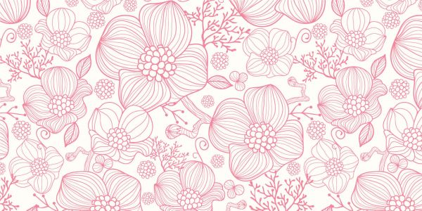 Large pink flowers