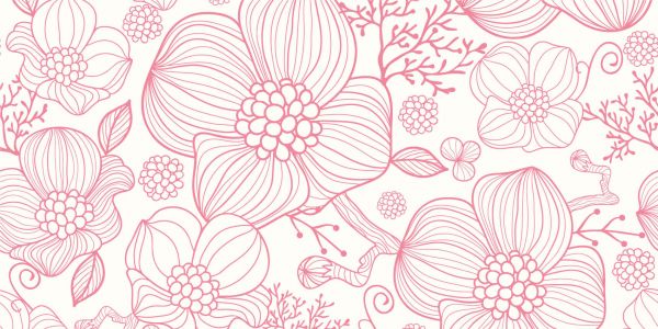 Large pink flowers