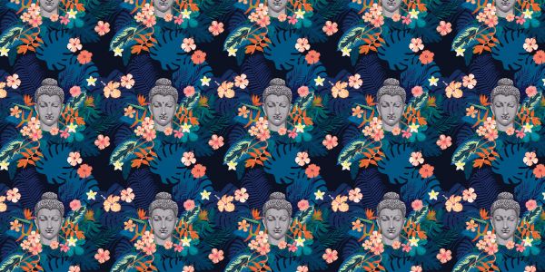 Buddha pattern
