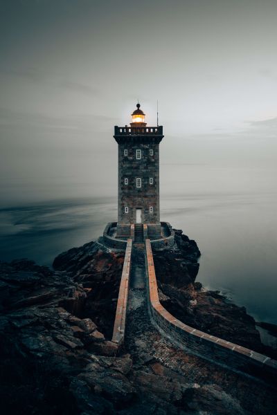 Lighthouse in Brittany