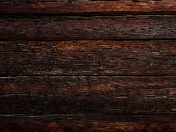 Dark burnt wood
