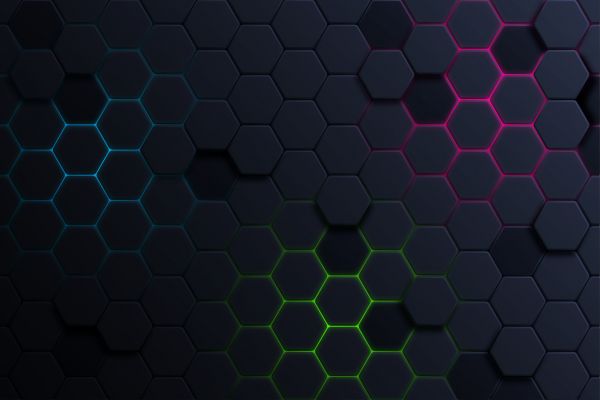 Luminous hexagons