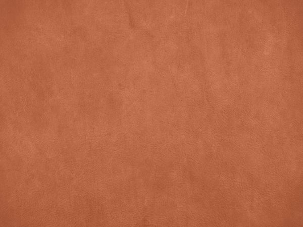 Leather structure in terracotta colours