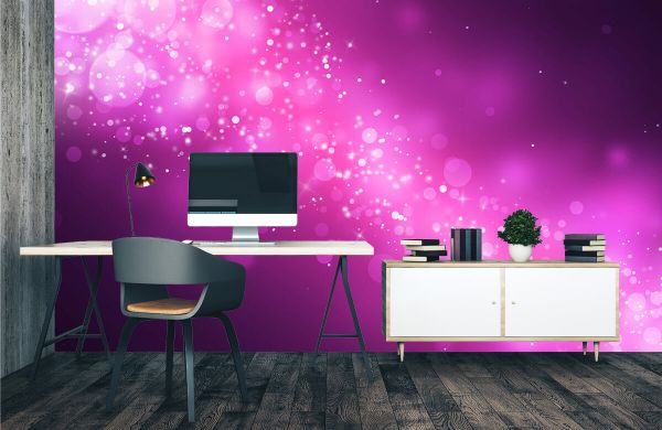 Pink glitter glitters - Photo Wallpaper Pink glitter glitters - Photo Wallpaper