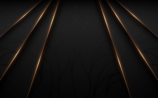 Ornate golden lines