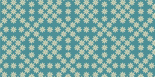 Retro flowers