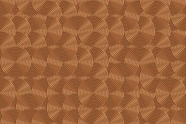 Metallic background with circles