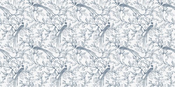Signed bird pattern