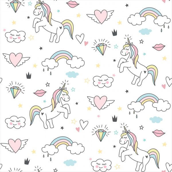 Unicorns with hearts