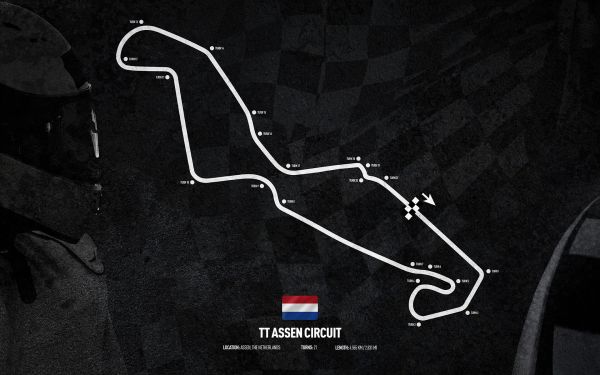 Formula 1 circuit - TT Assen Circuit - The Netherlands