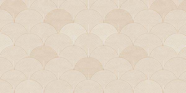 Retro Arches & Curves Large - neutral sand