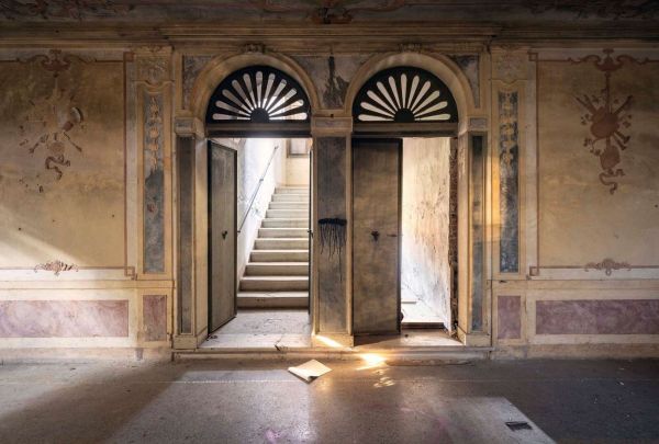 Abandoned Mansion Entrance
