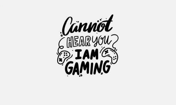 Can't hear you, gaming
