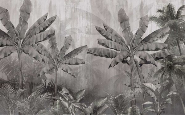 Tropical cloud palms