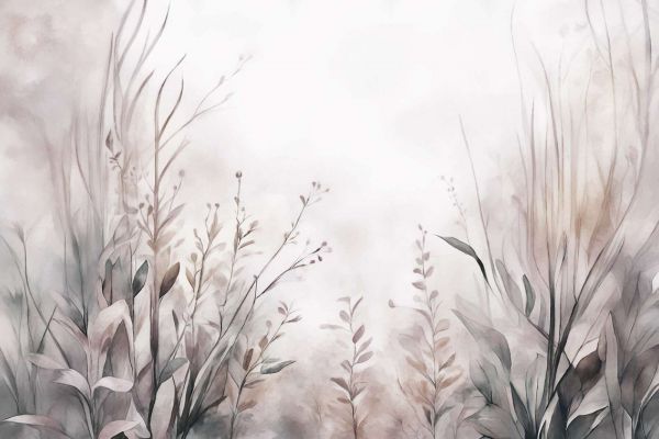Garden of peace - soft purple