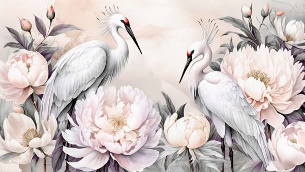 Storks Romance Pink