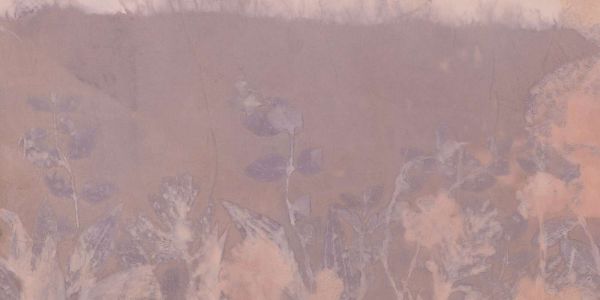 Wild geranium and snowberry - mauve
