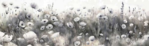 Wildflower dance - gray