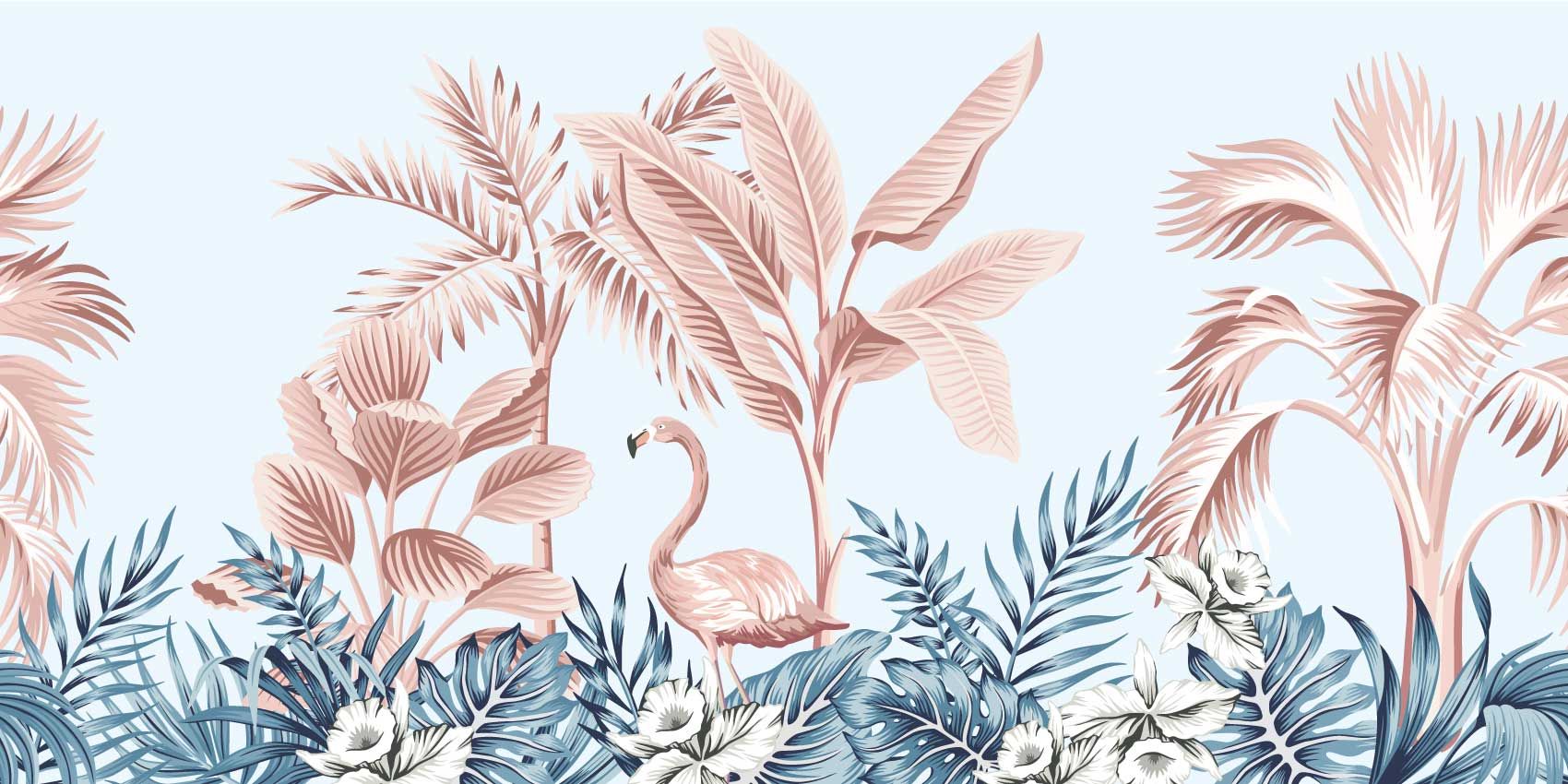 Pink tropical jungle Pink tropical jungle