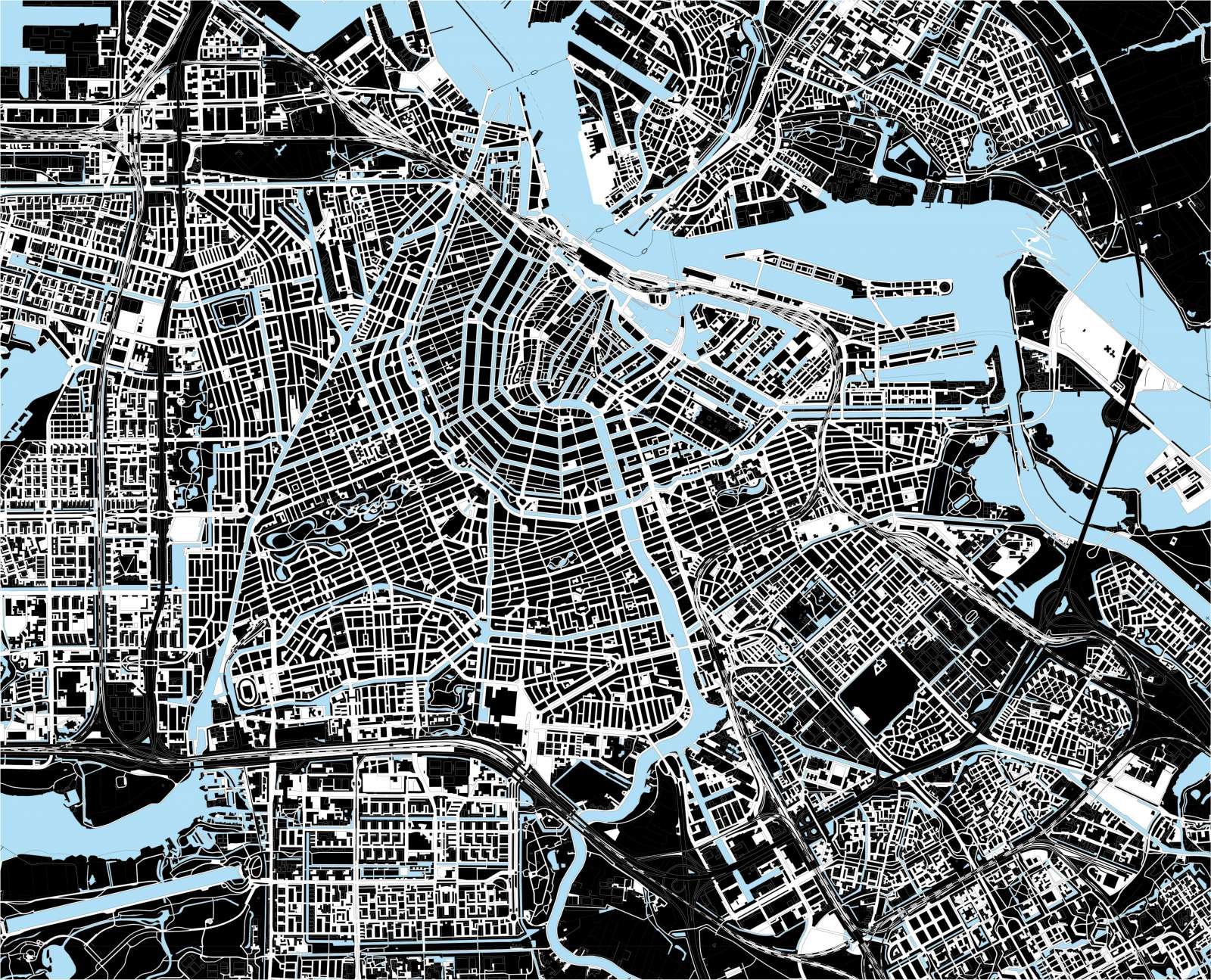 Amsterdam plattegrond