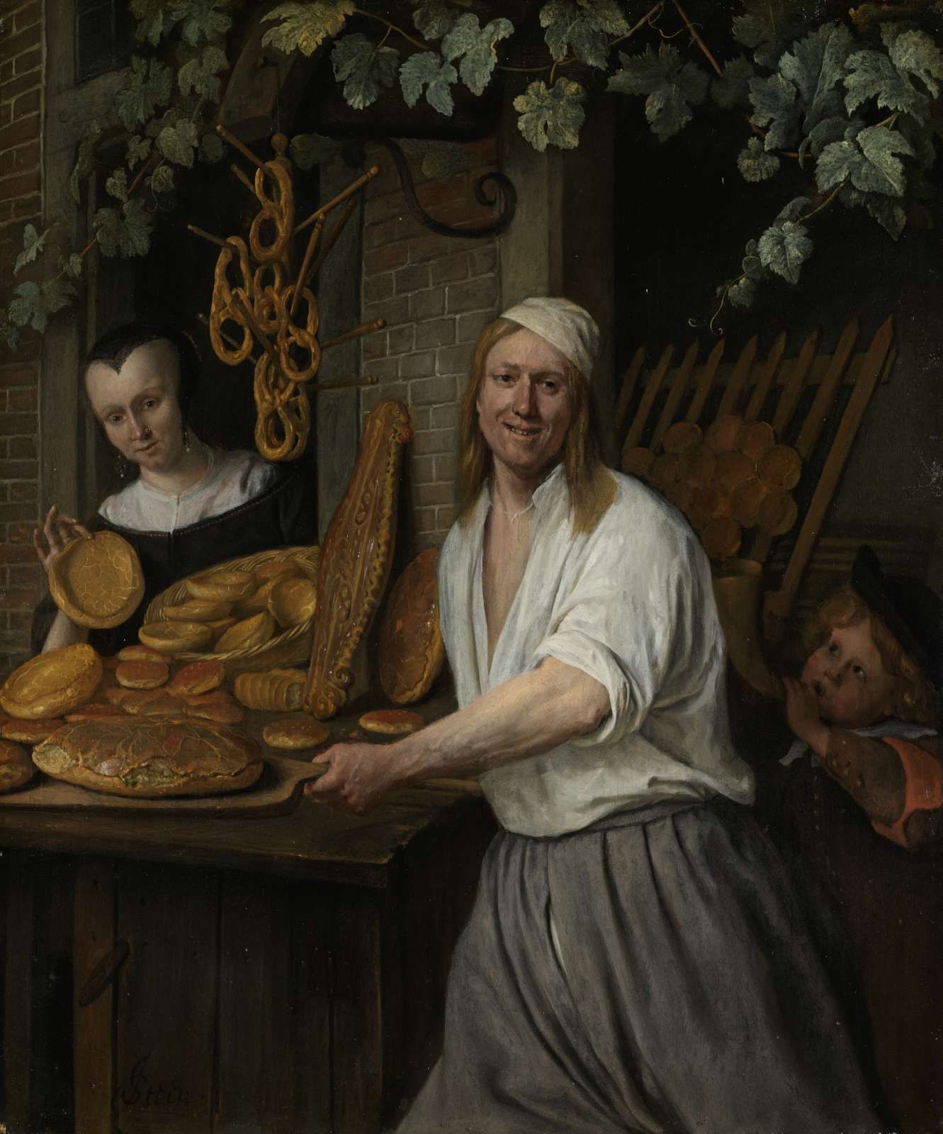 Bakker Arent Oostwaard en zijn vrouw Catharina Keizerswaard
