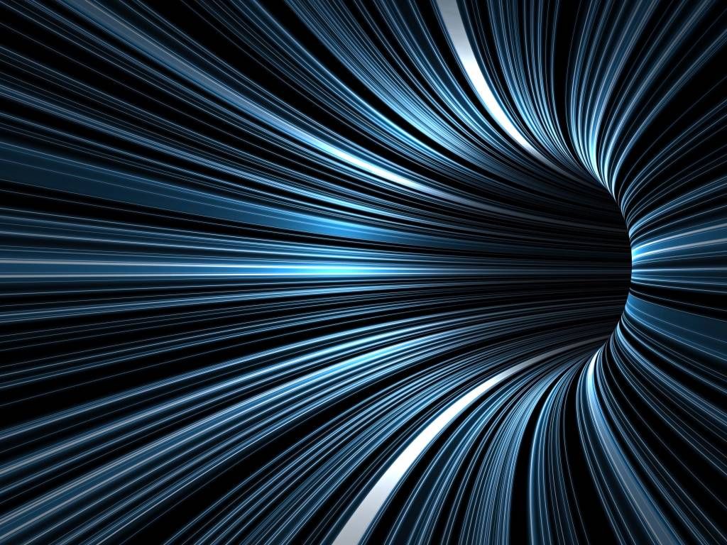 Futuristic 3D tunnel main product photo