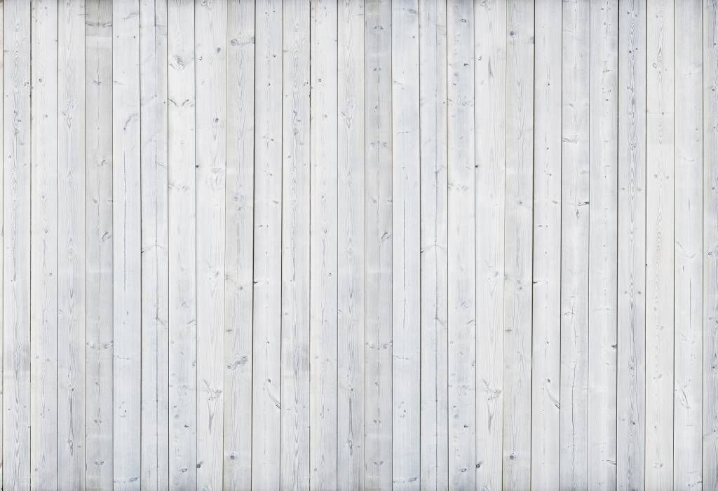 Whitewash wood vertical - Wallpaper