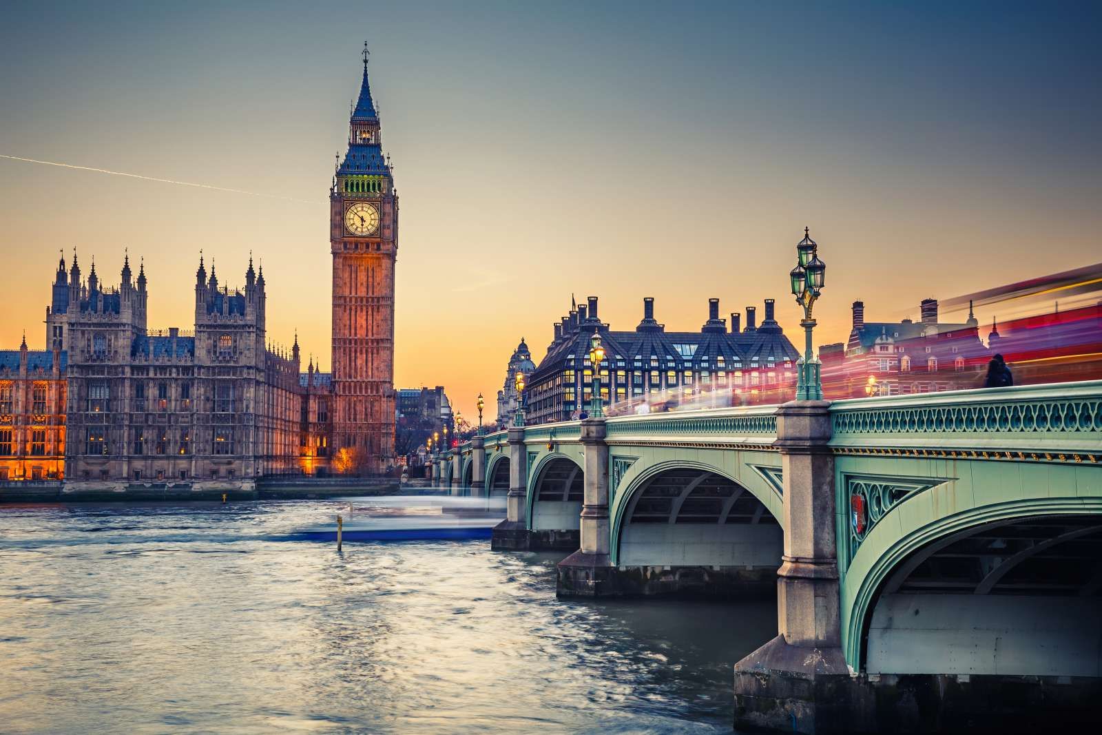De Big Ben en de Houses of Parliament in Londen