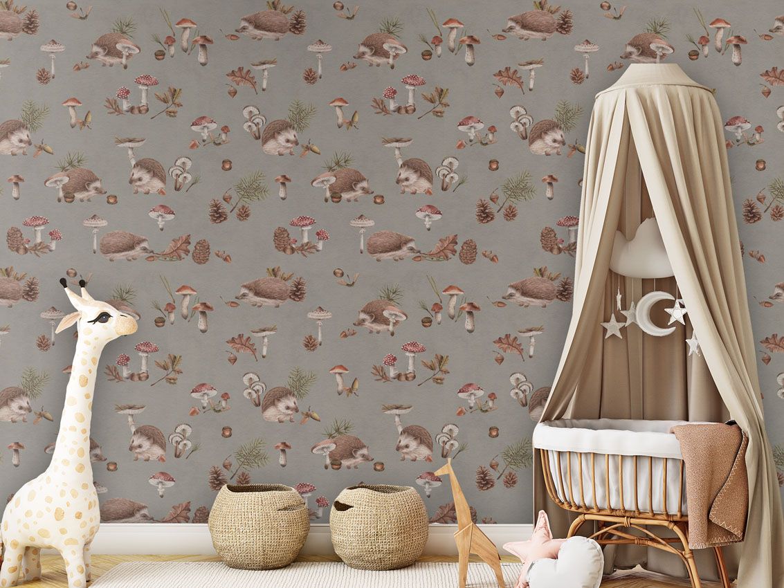 Happy Hedgehog - Taupe - 120