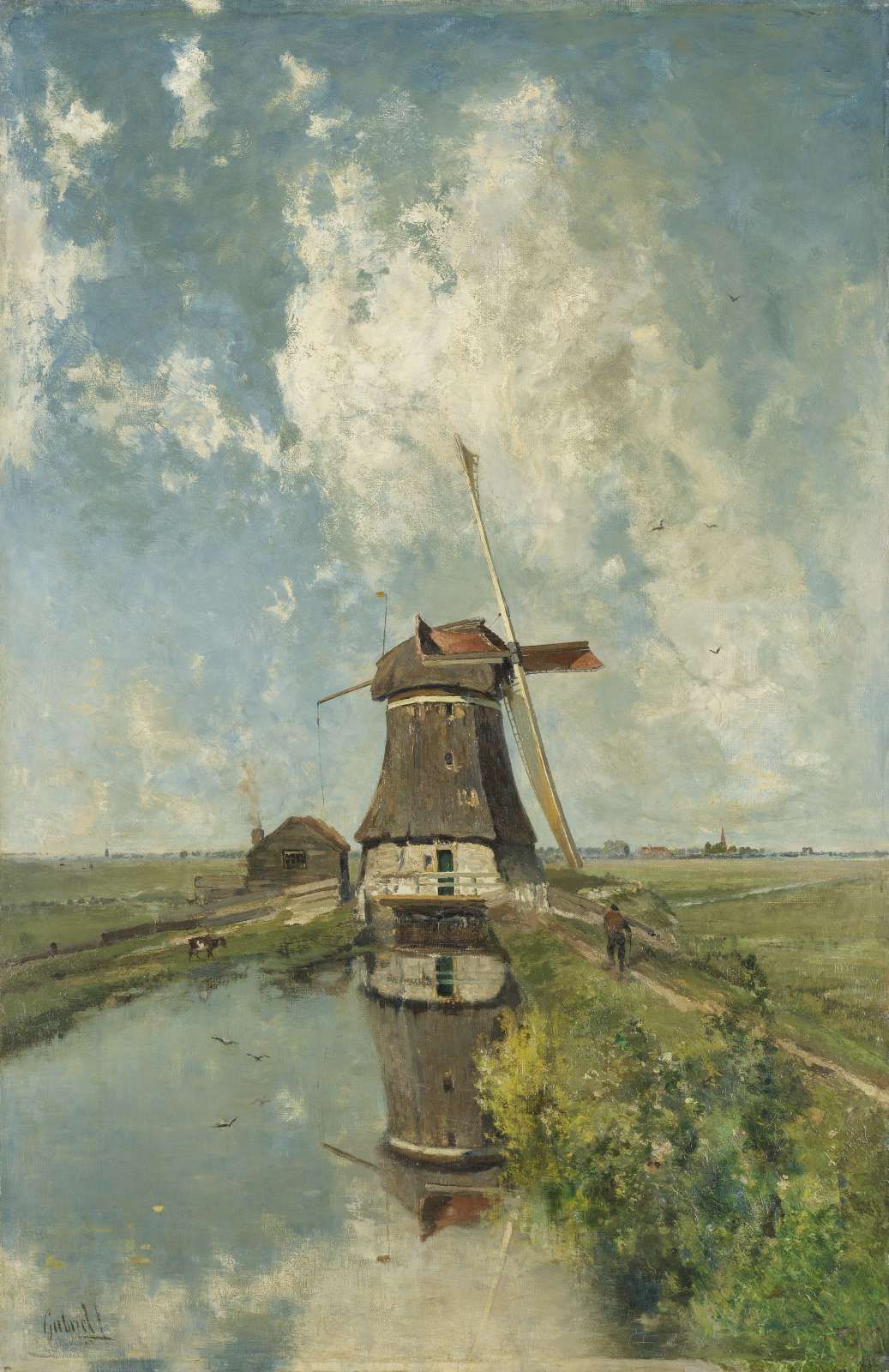 In de maand juli