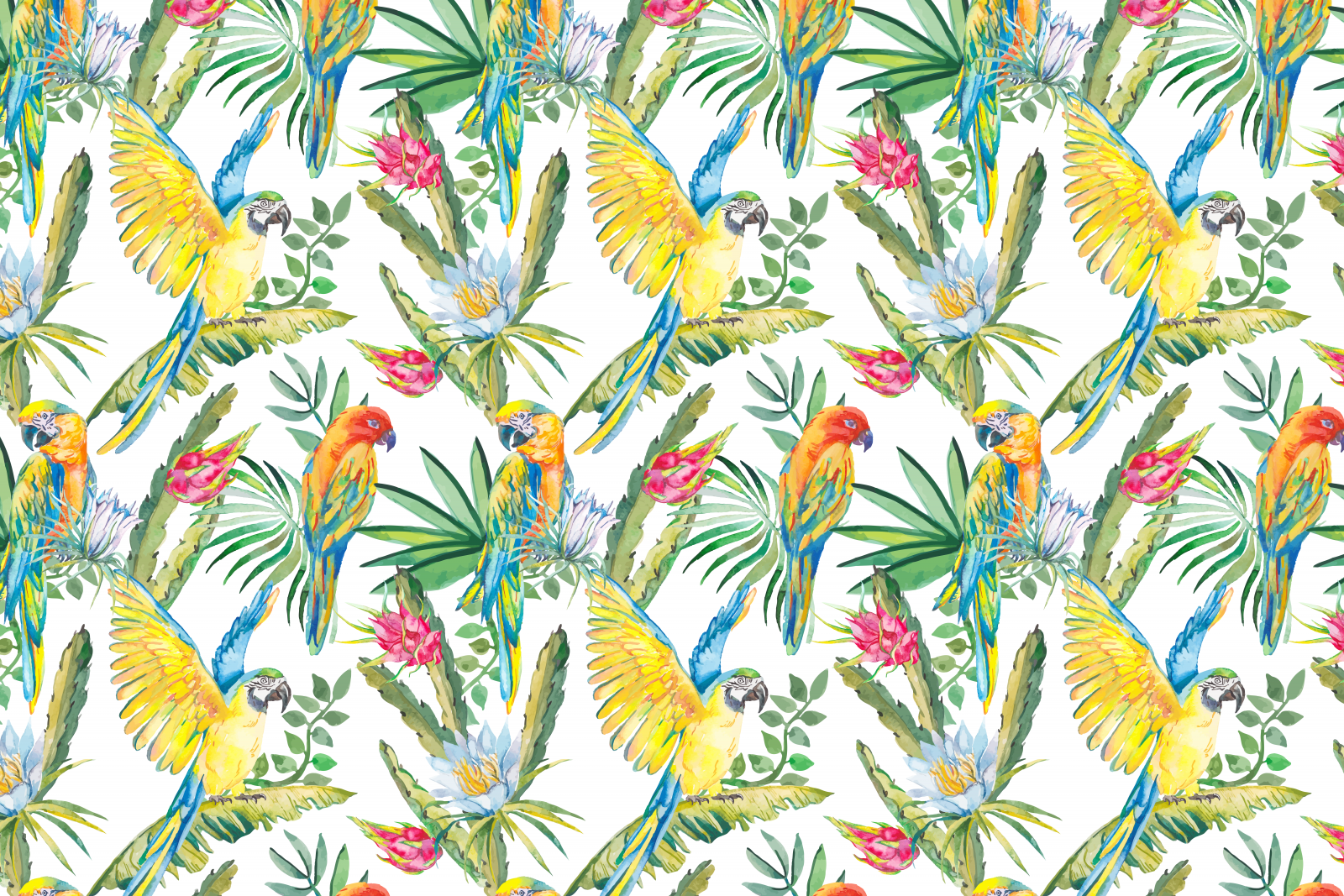 Papegaaien print