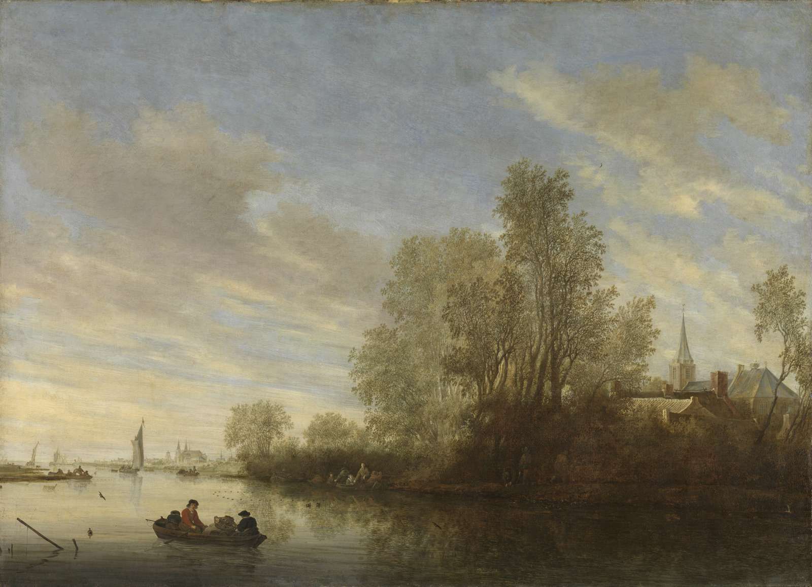 Riviergezicht bij Deventer