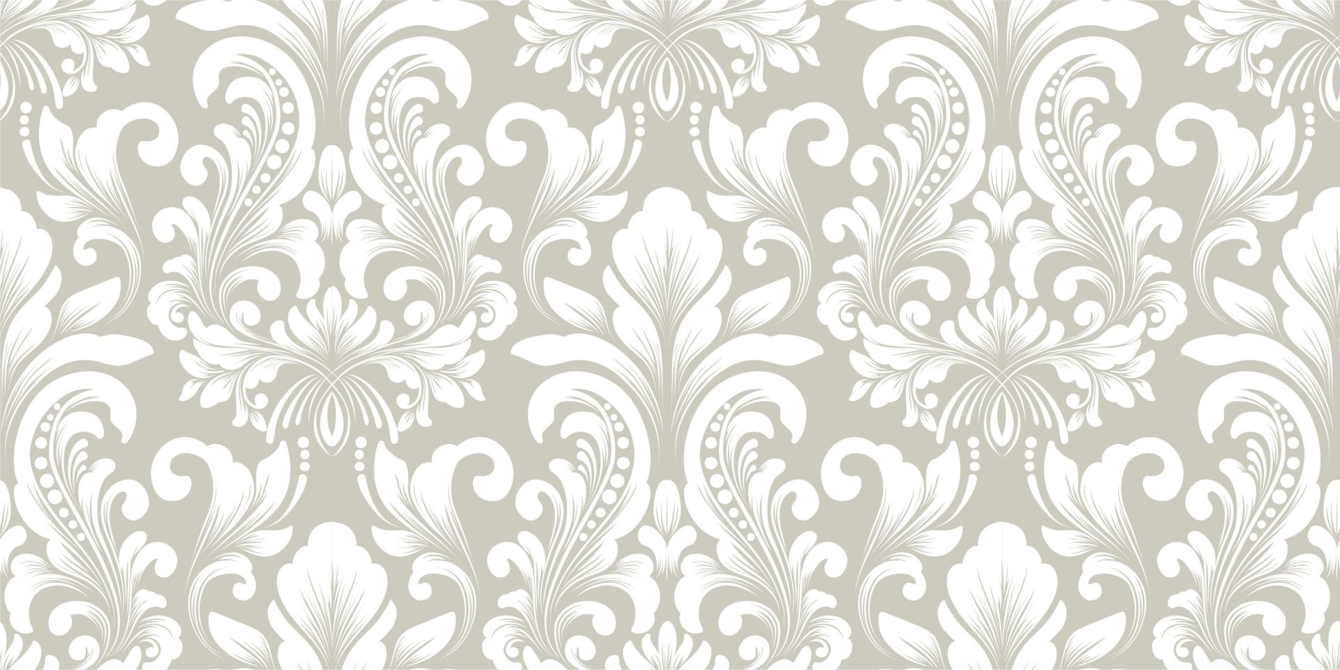Grey damask pattern main product photo