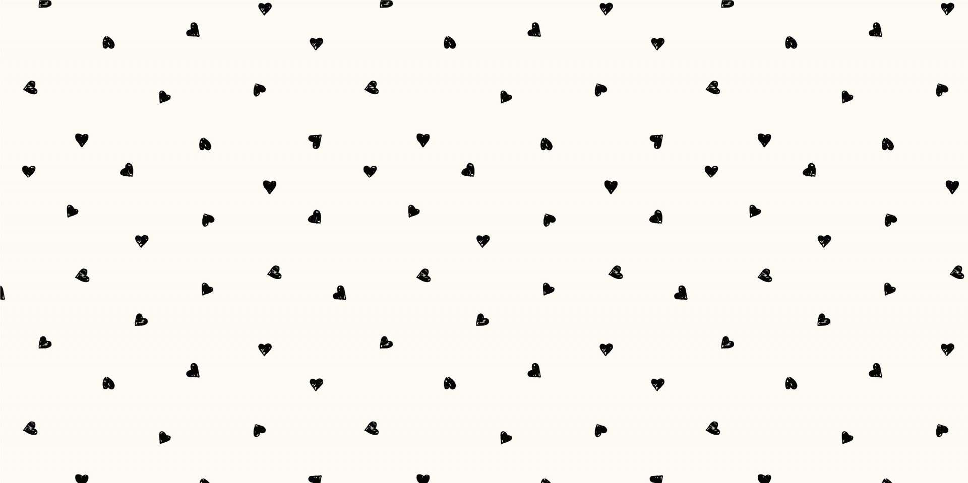Small black hearts