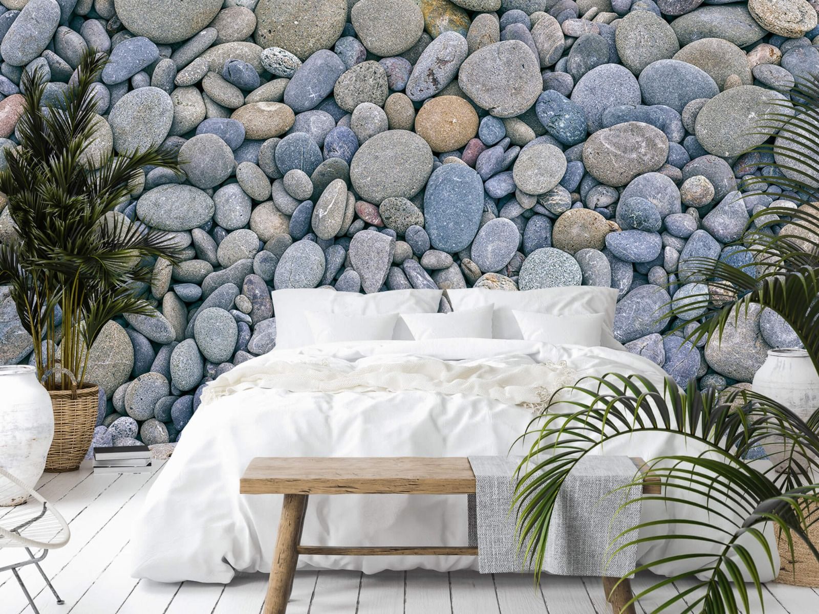 Round stones - Wallpaper Round stones - Wallpaper