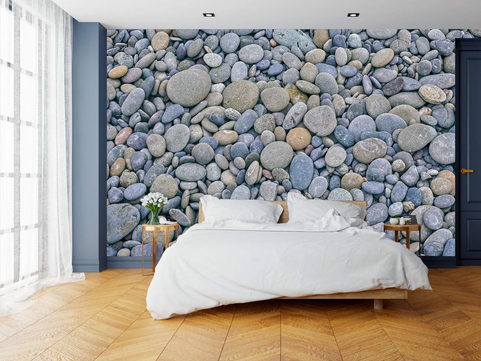 Round stones - Wallpaper