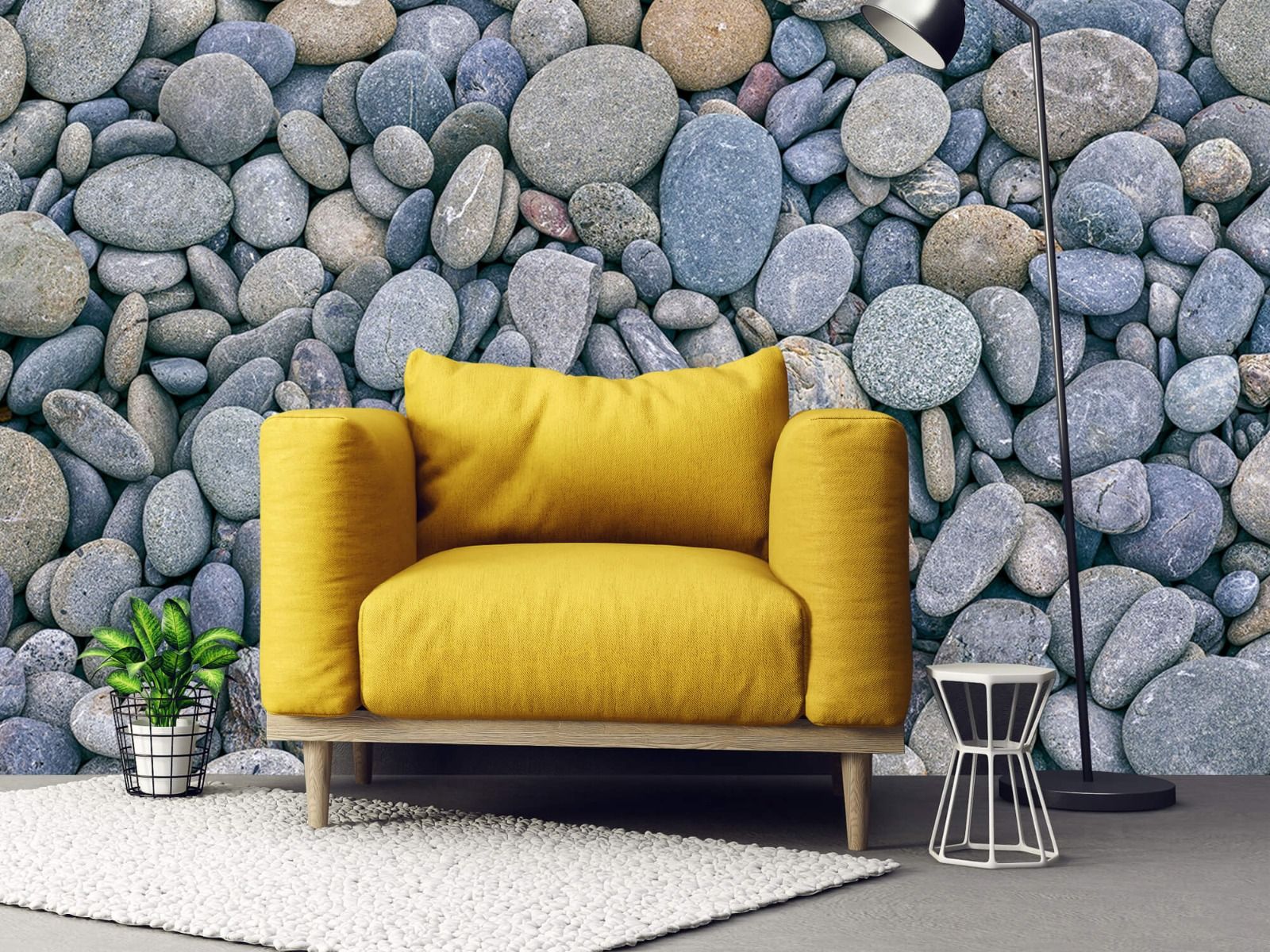 Round stones - Wallpaper Round stones - Wallpaper