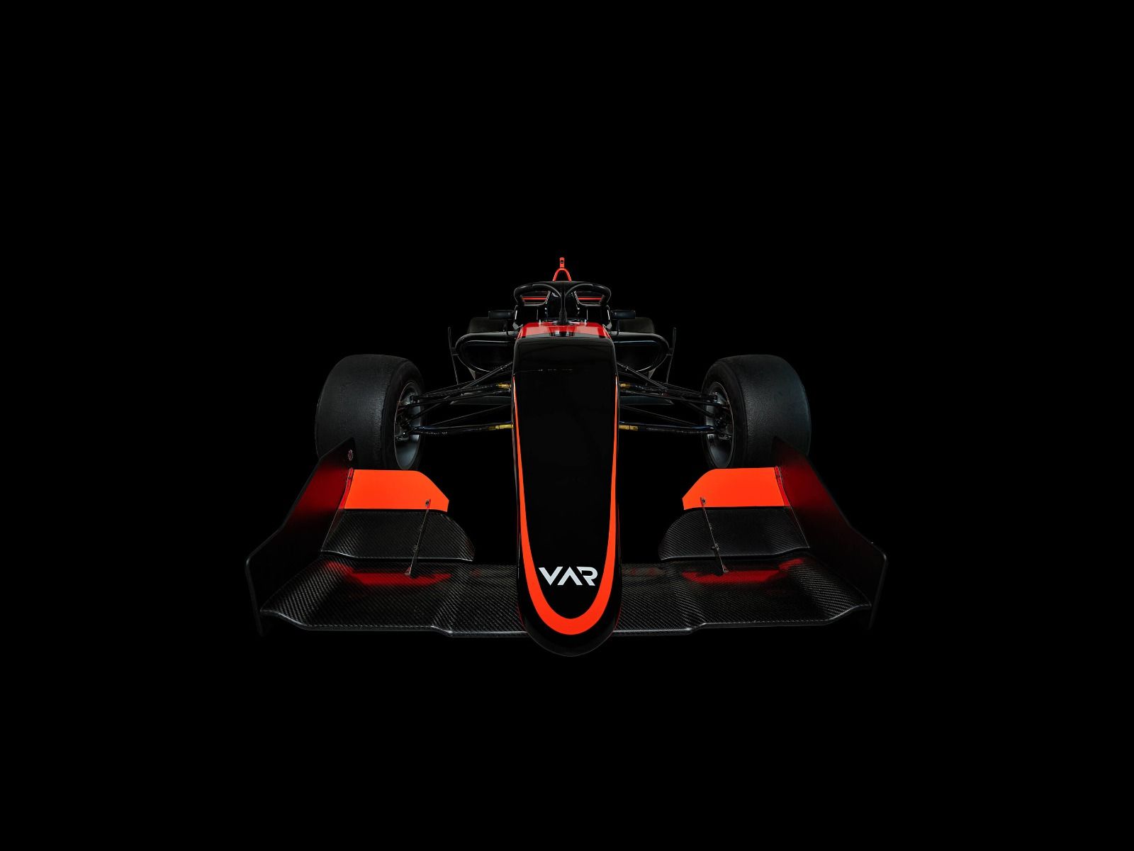 Formula 3 - Lower front view - dark
