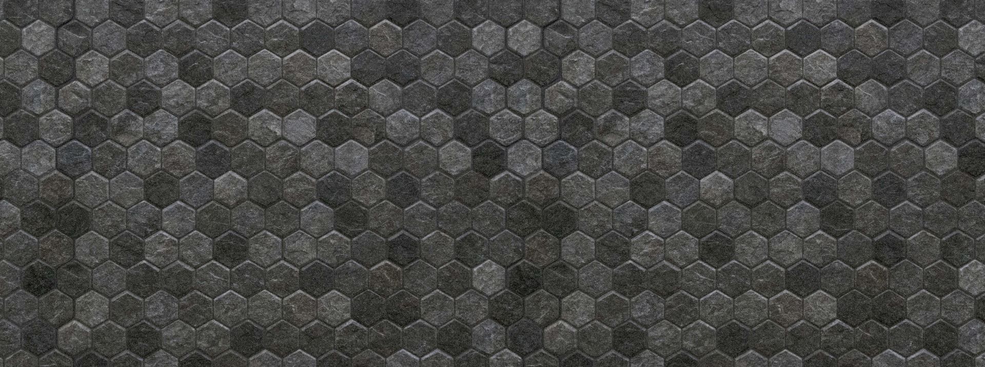 Black stones, small
