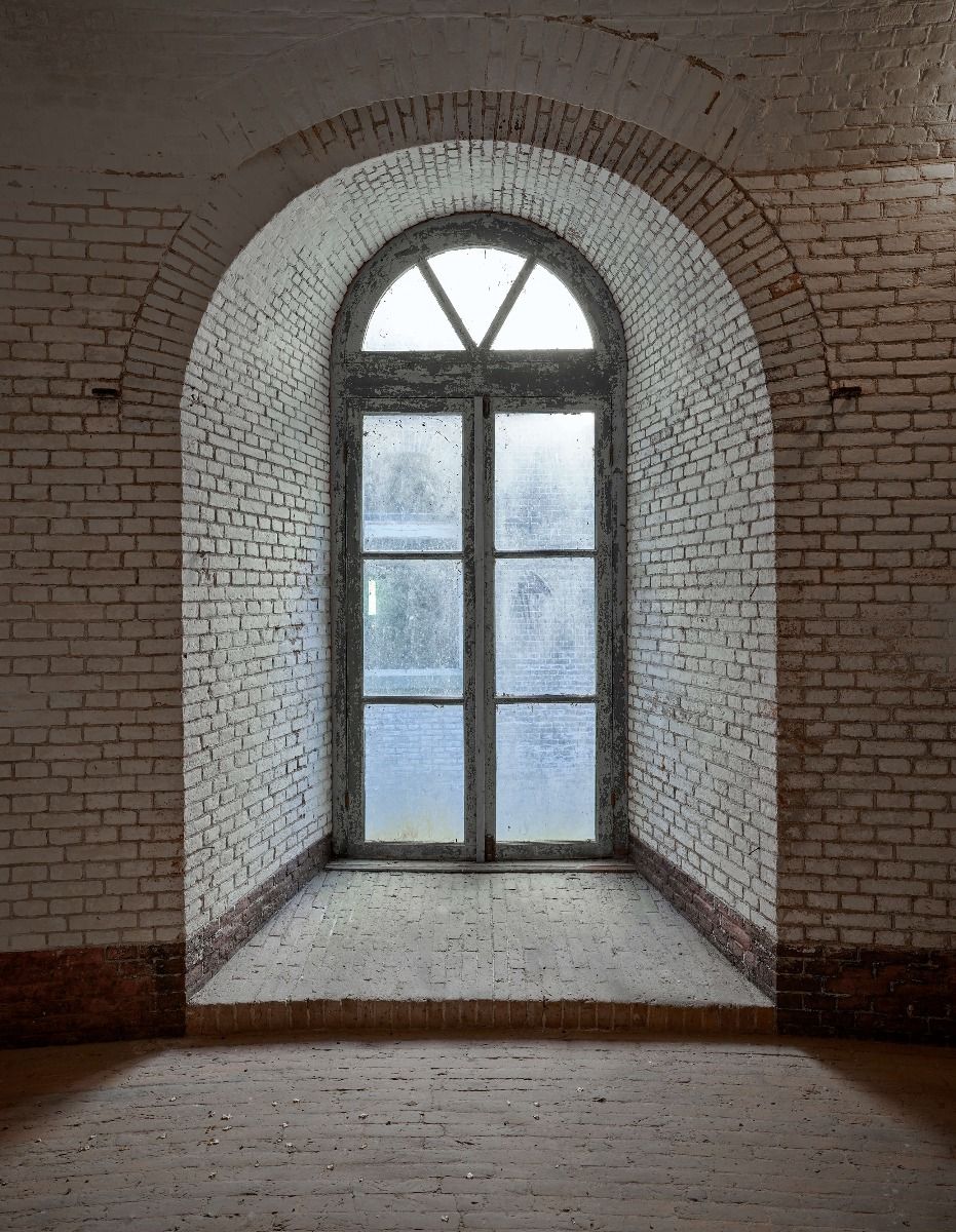 Window in alcove Window in alcove