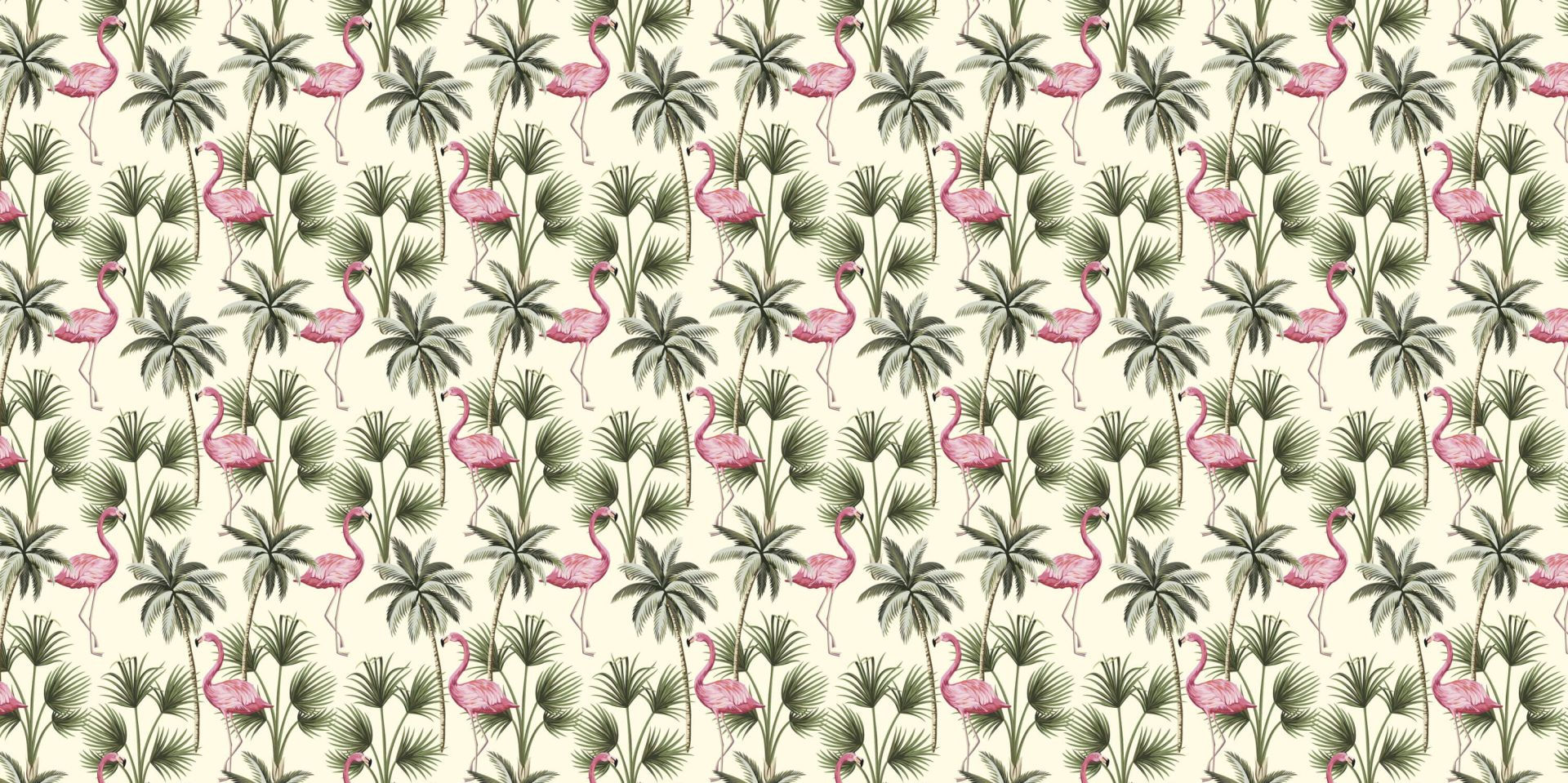 Flamingo pattern