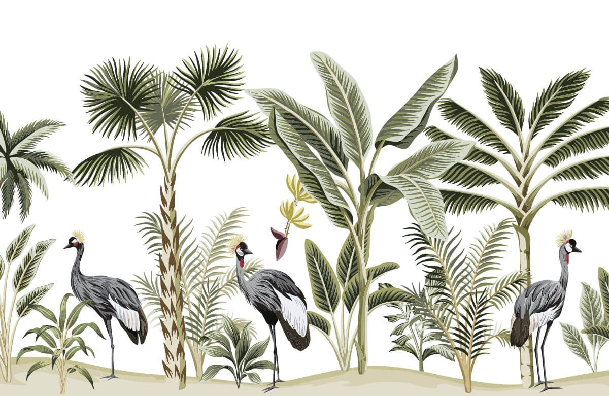 Cranes in the jungle main product photo