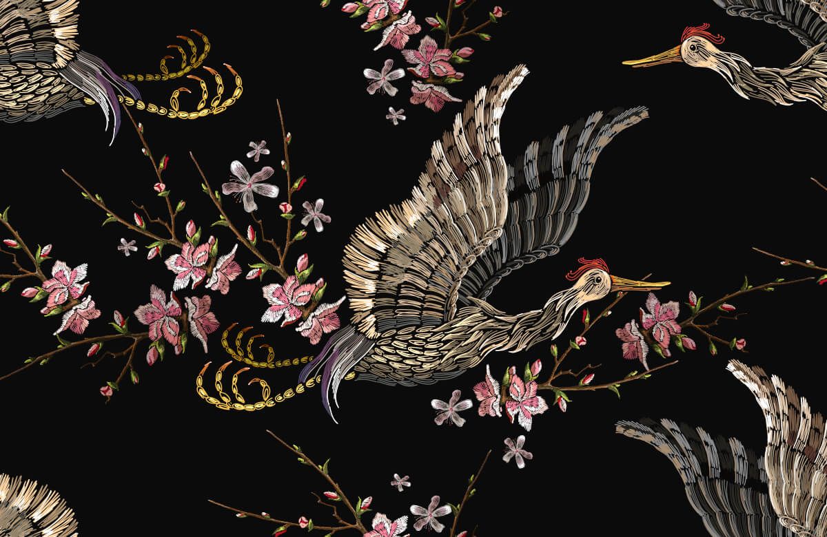 Japanese crane main product photo