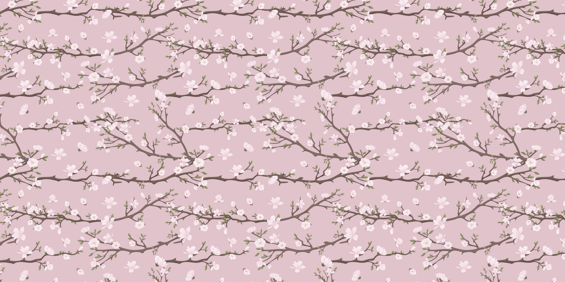 Pink spring branches