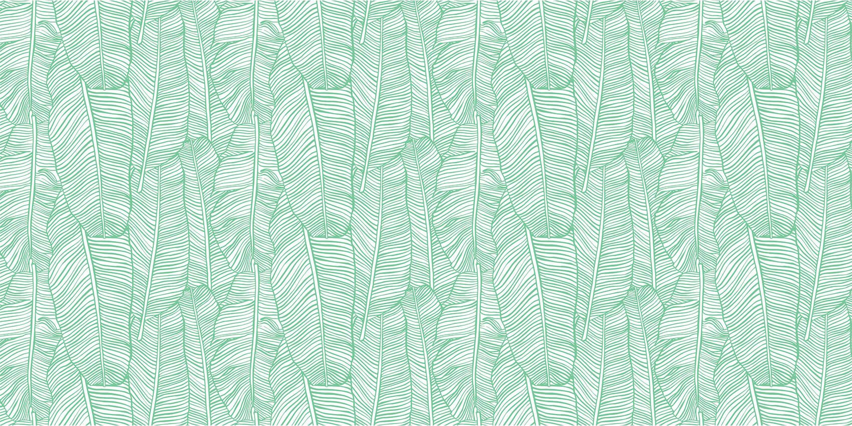 Leaf pattern green