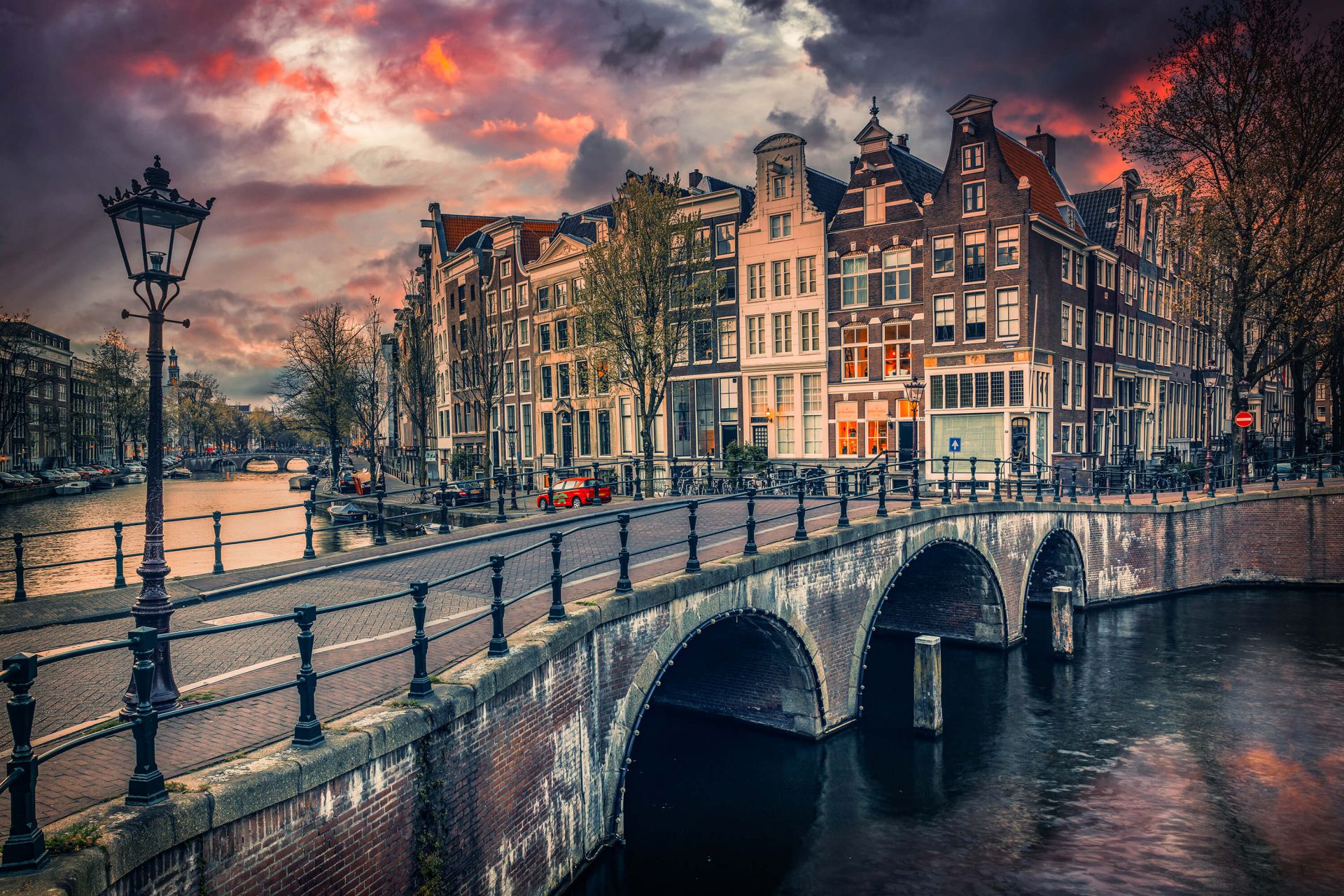 Amsterdam Wallpaper 4K Netherlands Cityscape 6717