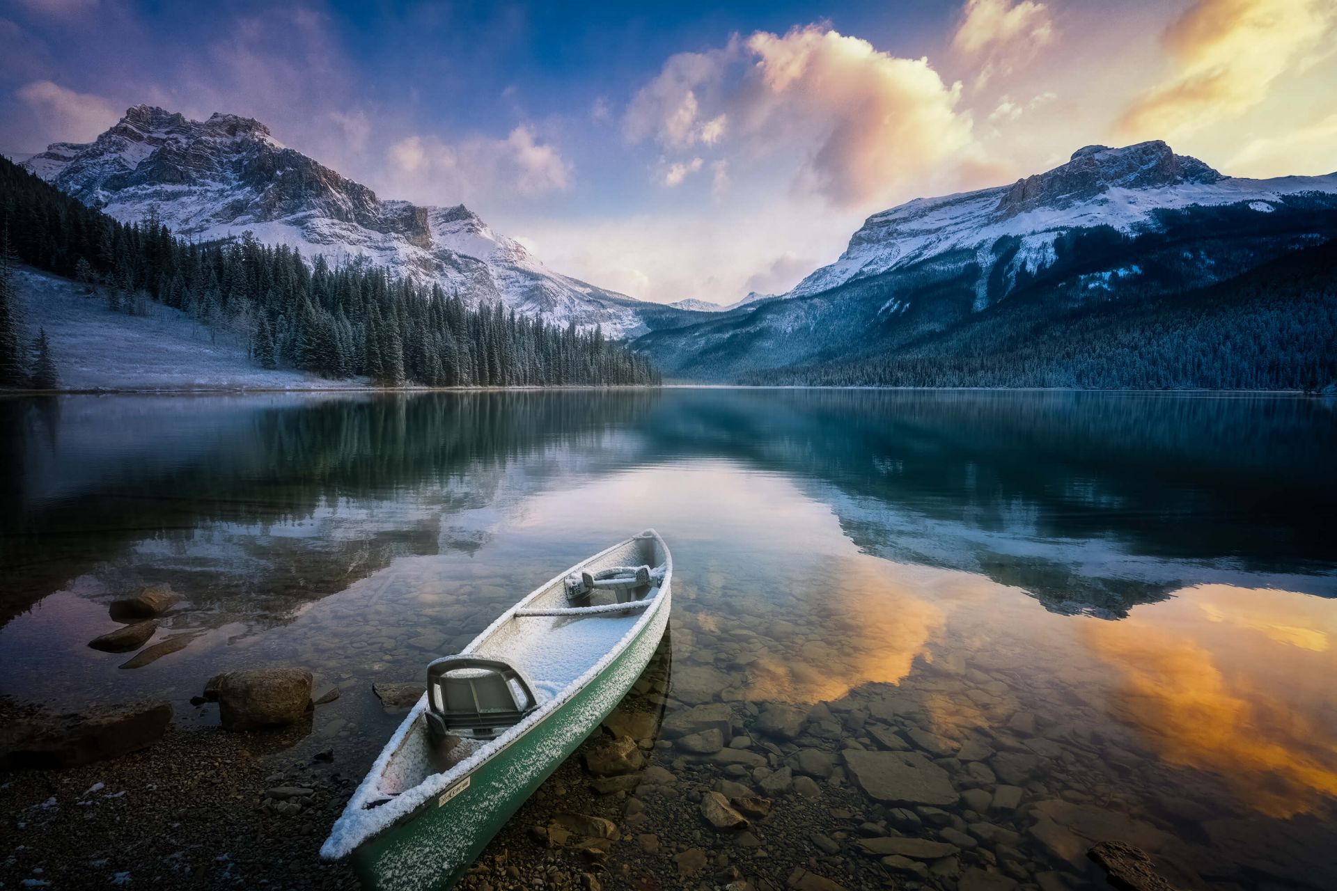 First Snow Emerald Lake main product photo