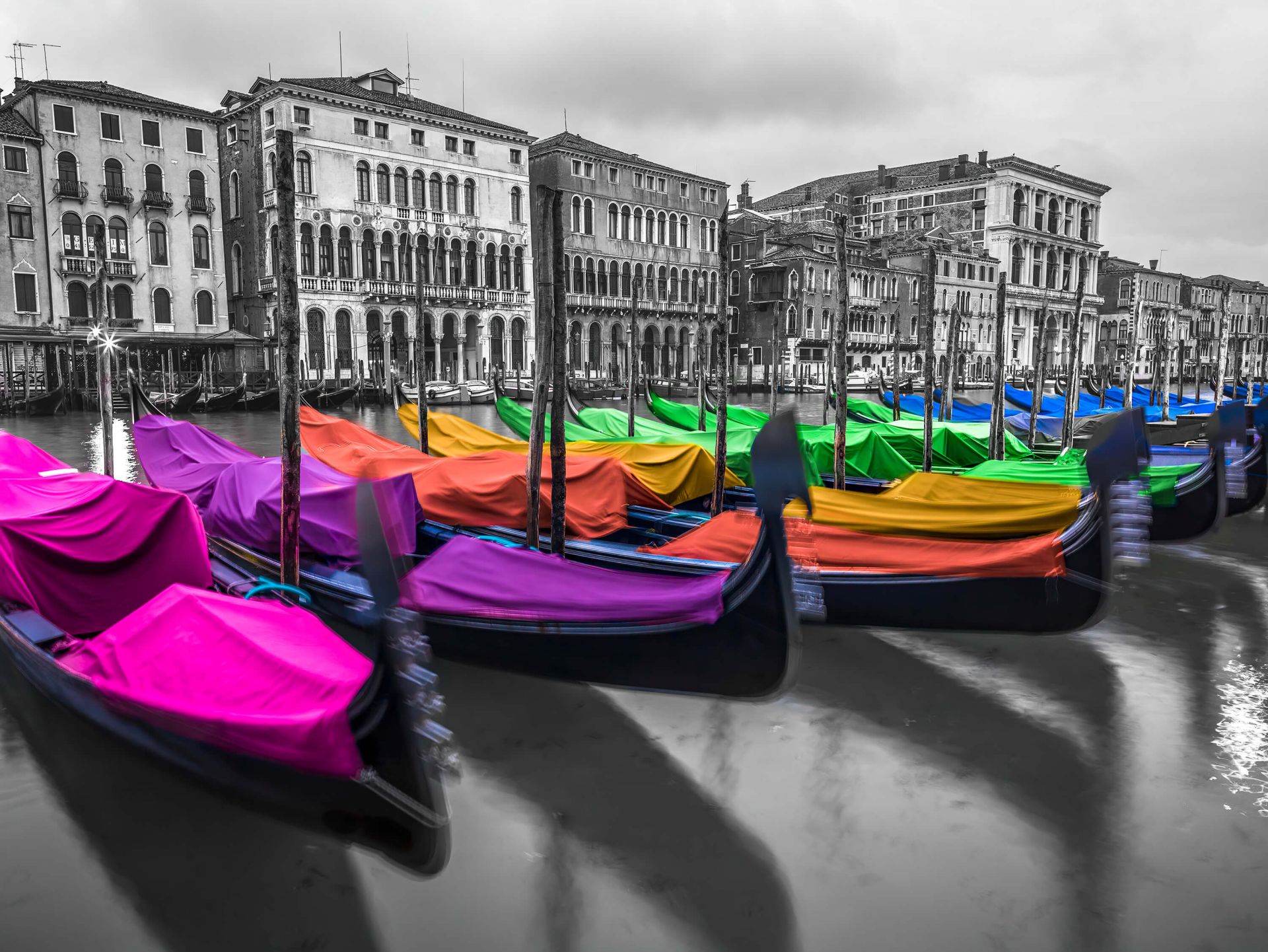 Parked gondolas main product photo